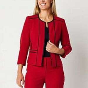 Evan Picone Red Blazer jacket